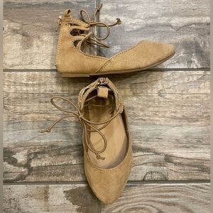 Old Navy Tan Toddler Flats